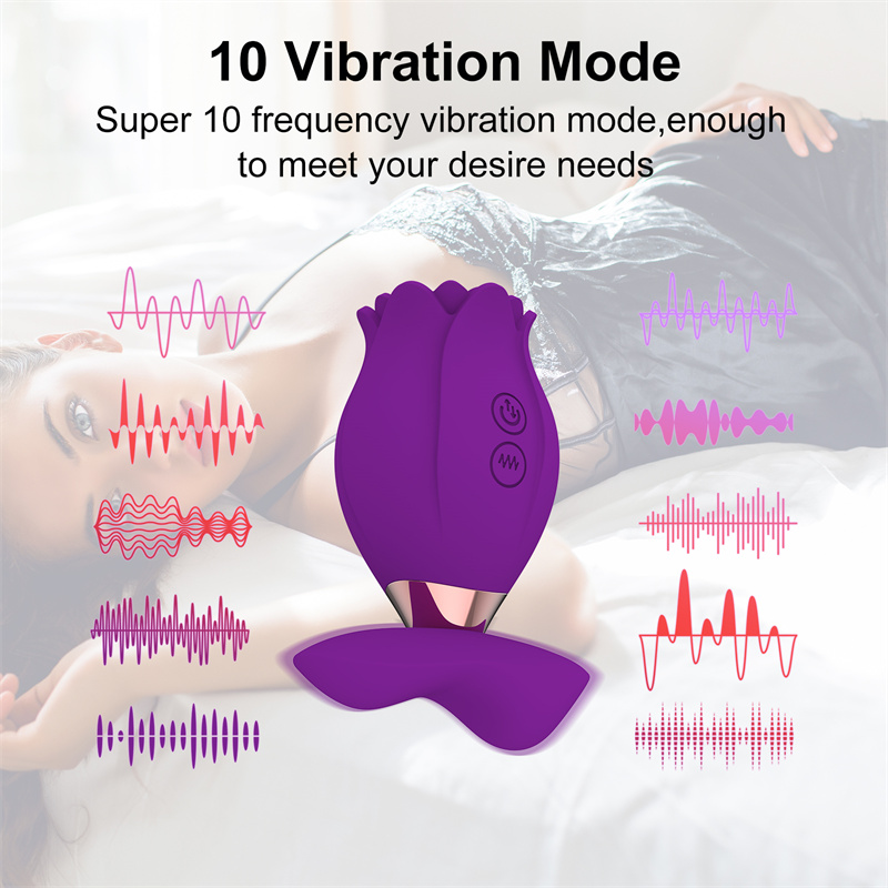 Rose Wave Massager - Oplev intens stimulering og fornemmelser (1)