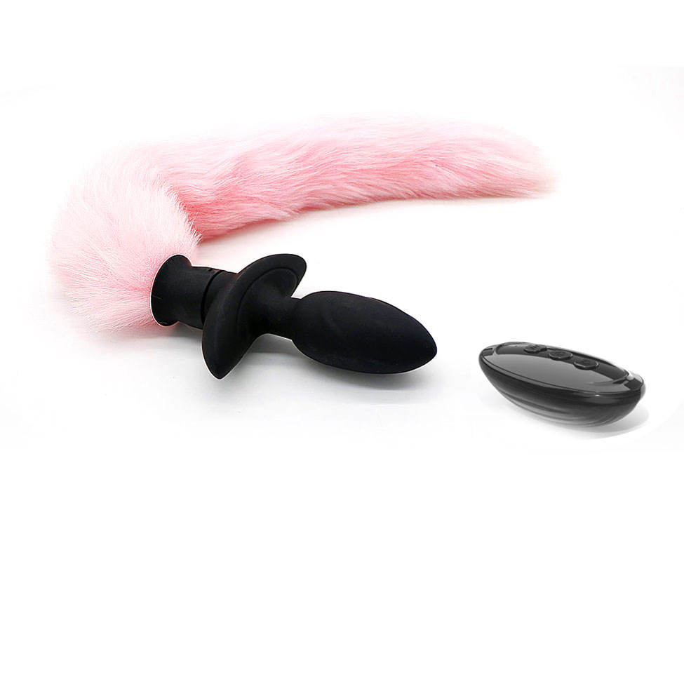 how to use anal lubricant Red Fox Tail – Tails Of Fantasy main image 1